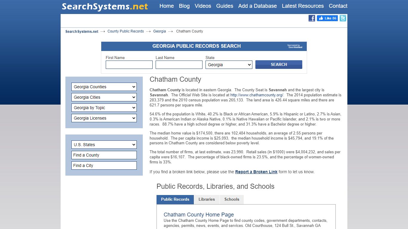 Chatham County Criminal and Public Records